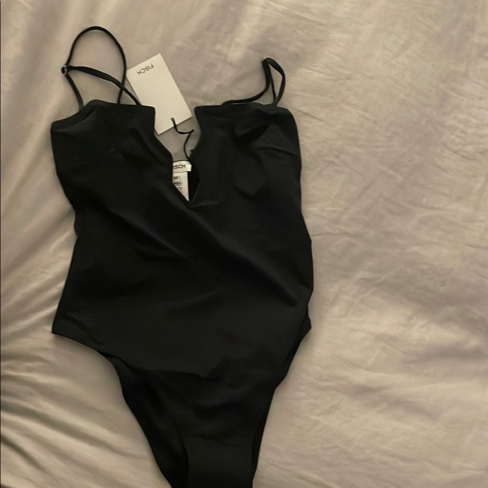 Black Fisch One-Piece Swimsuit new w/ tags